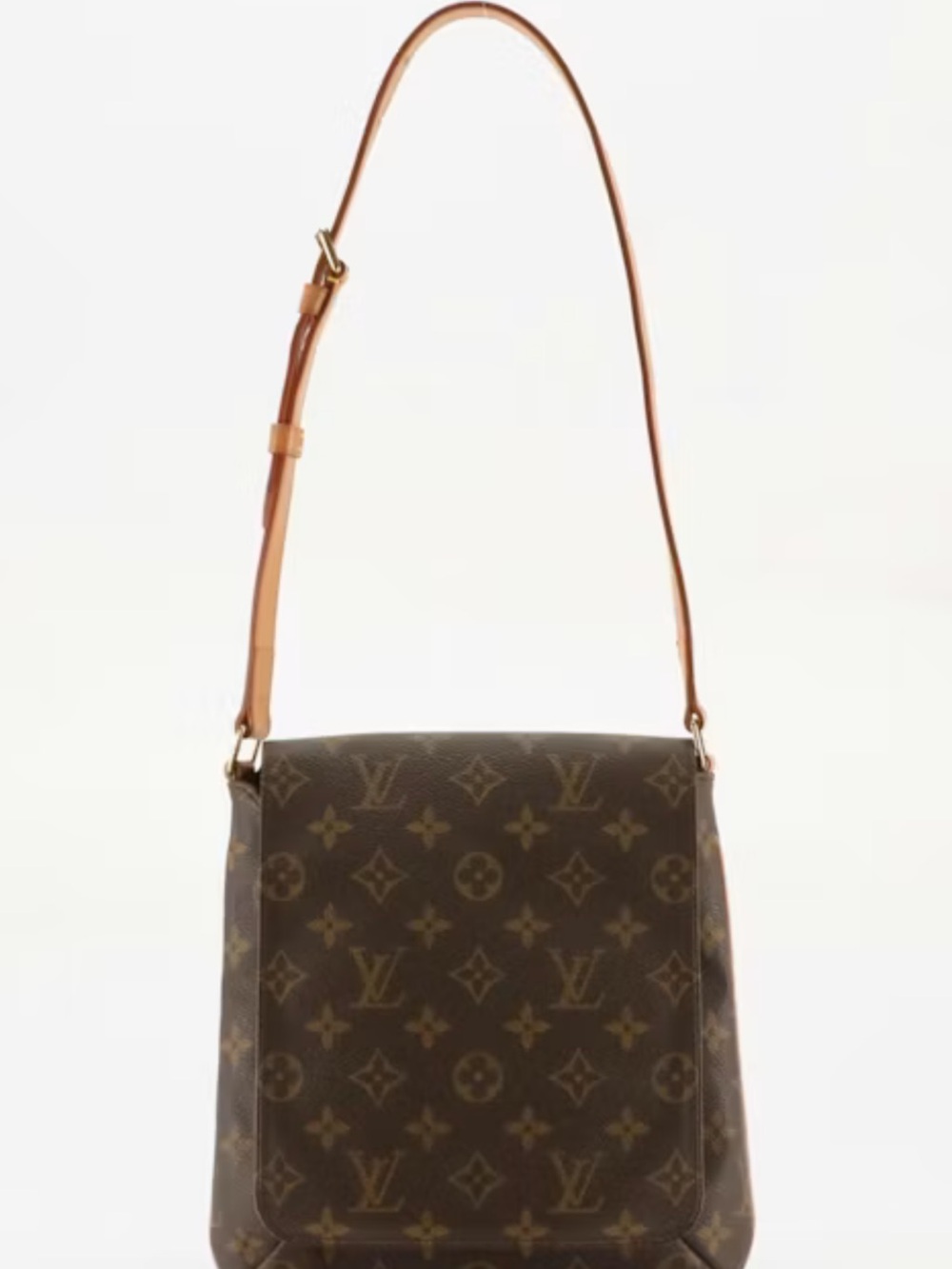Louis Vuitton Musette Salsa Shoulder/Crossbody-Monogram Canvas w/Vachetta Strap